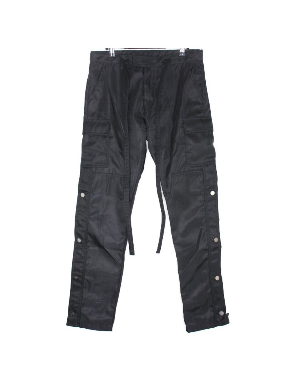 MNML Mens 29 x 32 Snap Zipper Nylon Cargo Pants A1776